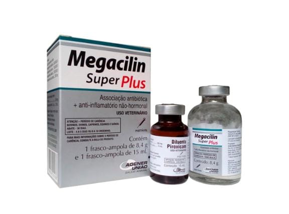 Megacilin Super Plus Injetável 15ml